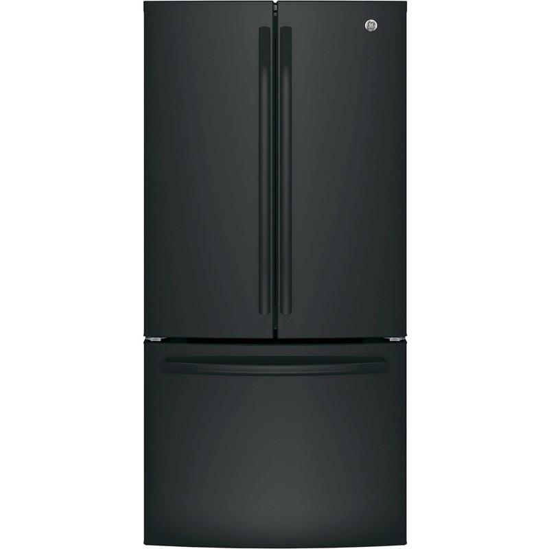 33-inch, 18.6 cu. ft. Counter-Depth French-Door Refrigerator (GWE19JGLBB)