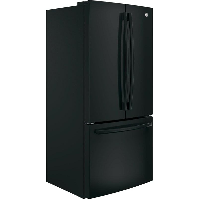 33-inch, 18.6 cu. ft. Counter-Depth French-Door Refrigerator (GWE19JGLBB)