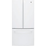 33-inch, 18.6 cu. ft. Counter-Depth French-Door Refrigerator with Ice Maker (GWE19JGLWW)