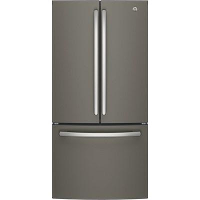 33-inch, 18.6 cu. ft. Counter-Depth French-Door Refrigerator (GWE19JYLFS)