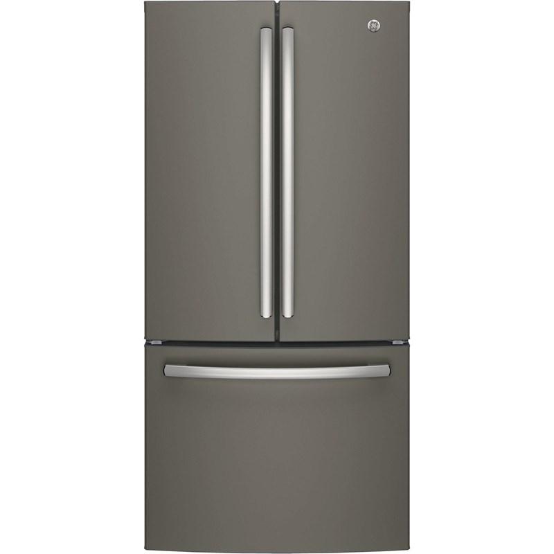 33-inch, 18.6 cu. ft. Counter-Depth French-Door Refrigerator (GWE19JMLES)