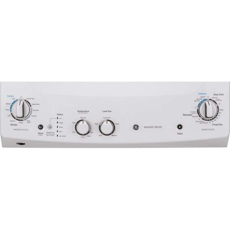 Stacked Washer/Dryer Gas Laundry Center (GUD27GSSMWW)