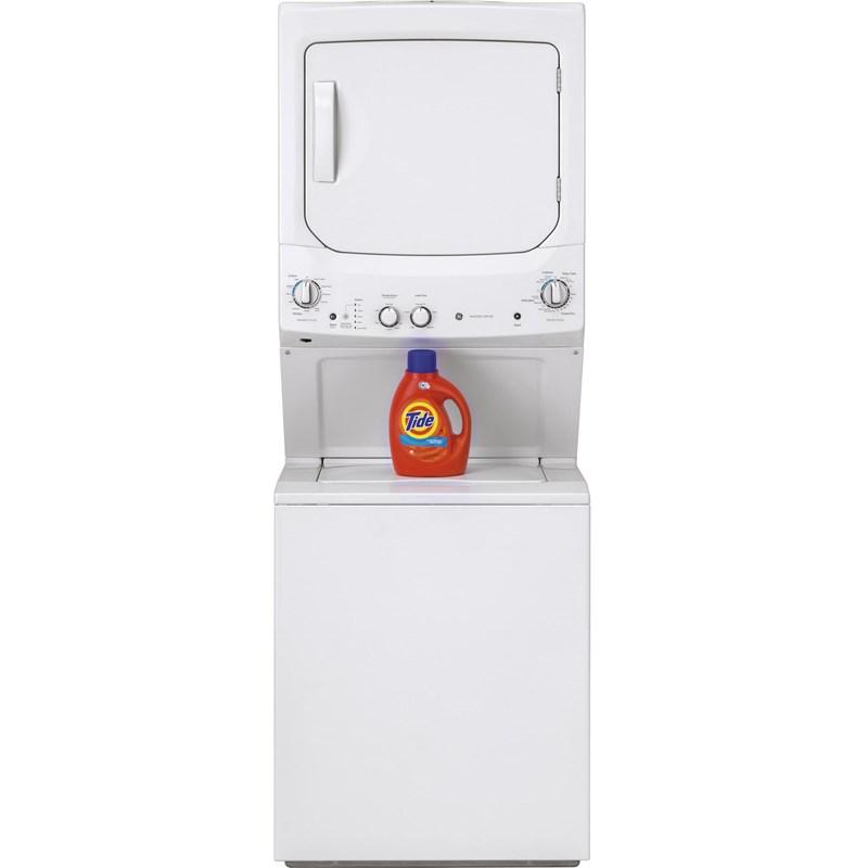 Stacked Washer/Dryer Electric Laundry Center (GUD27ESSMWW)