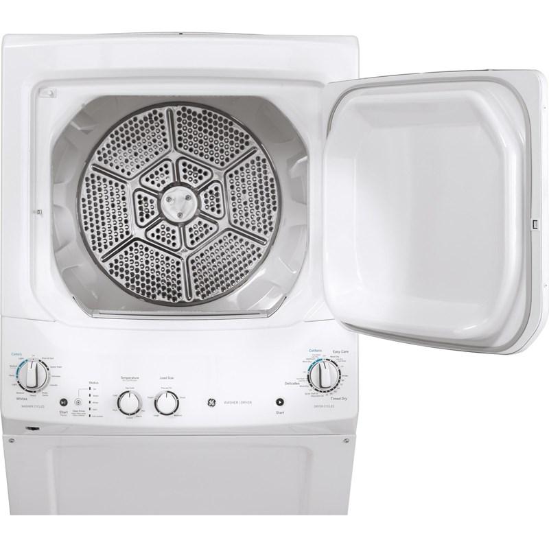Stacked Washer/Dryer Electric Laundry Center (GUD27ESSMWW)