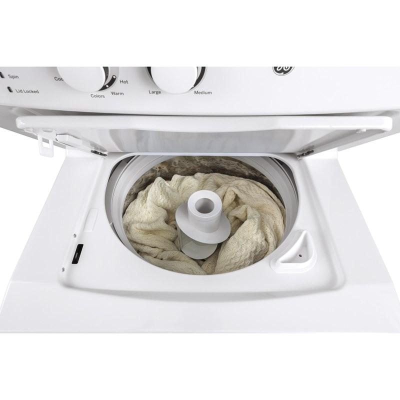 Stacked Washer/Dryer Electric Laundry Center (GUD27ESSMWW)