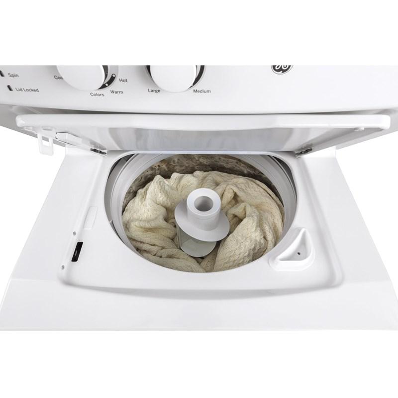 Stacked Washer/Dryer Electric Laundry Center (GUD24ESSMWW)