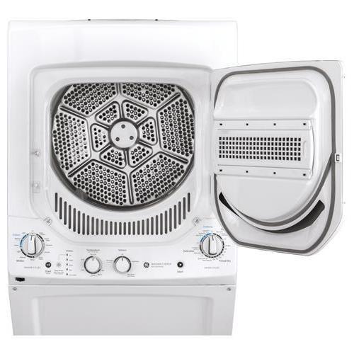 Stacked Washer/Dryer Electric Laundry Center (GUD24ESSMWW)