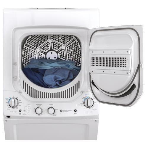 Stacked Washer/Dryer Electric Laundry Center (GUD24ESSMWW)