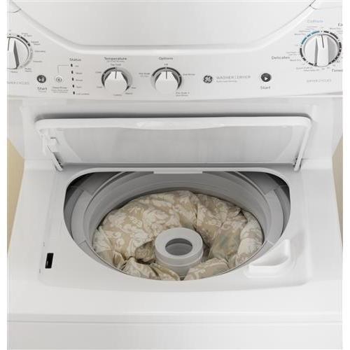 Stacked Washer/Dryer Electric Laundry Center (GUD24ESSMWW)