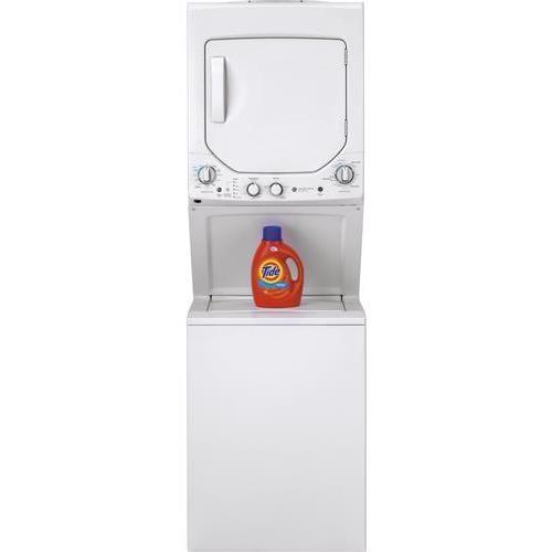 Stacked Washer/Dryer Electric Laundry Center (GUD24ESSMWW)