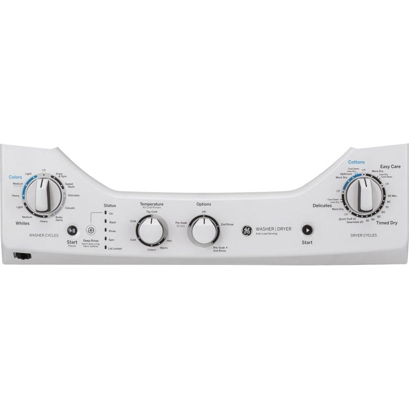 Stacked Washer/Dryer Gas Laundry Center (GUD24GSSMWW)