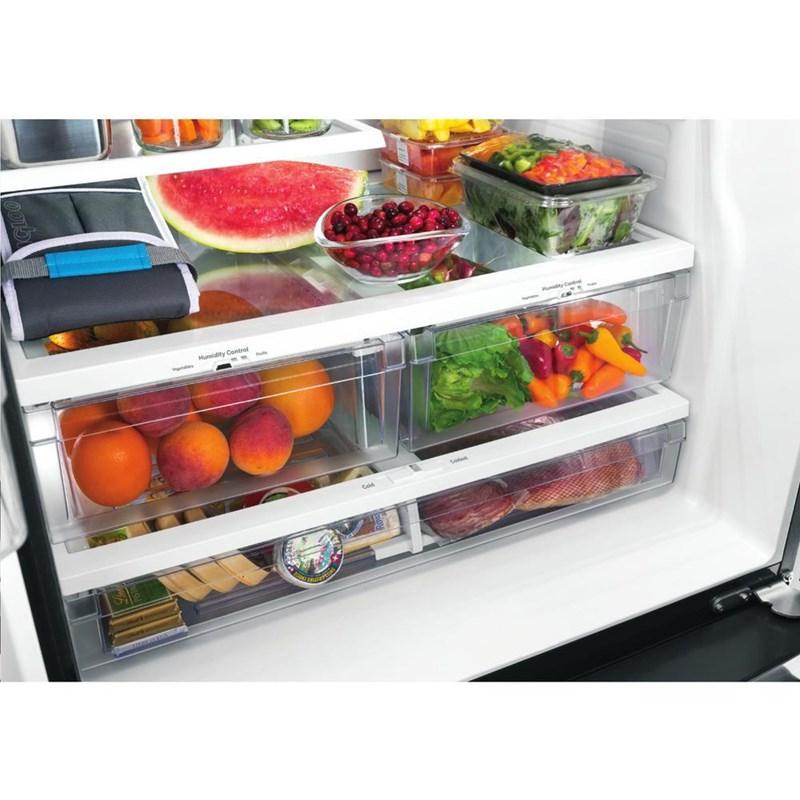 36-inch, 25.6 cu. ft. French 3-Door Refrigerator (GFE26JMMES)
