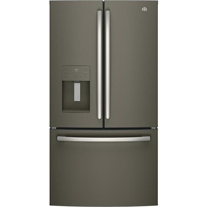 36-inch, 25.6 cu. ft. French 3-Door Refrigerator (GFE26JMMES)