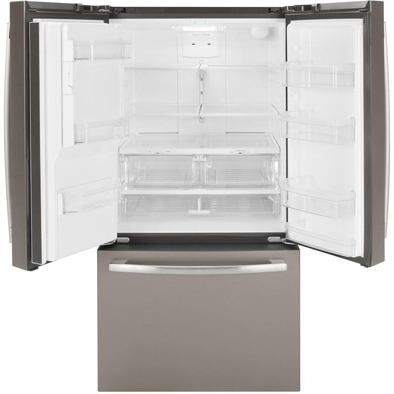 36-inch, 25.6 cu. ft. French 3-Door Refrigerator (GFE26JMMES)