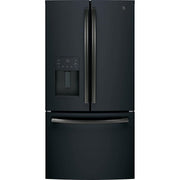 36-inch, 25.6 cu.ft. Freestanding French 3-Door Refrigerator with Multiflow Air System (GFE26JEMDS)