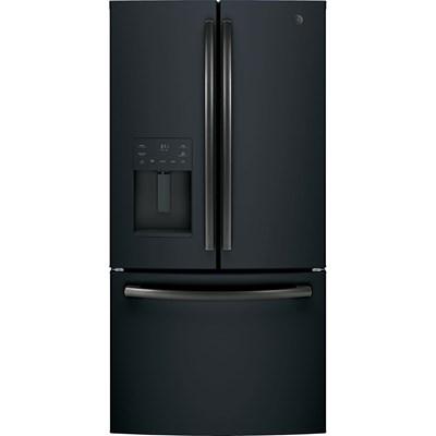 36-inch, 25.6 cu.ft. Freestanding French 3-Door Refrigerator with Multiflow Air System (GFE26JYMFS)