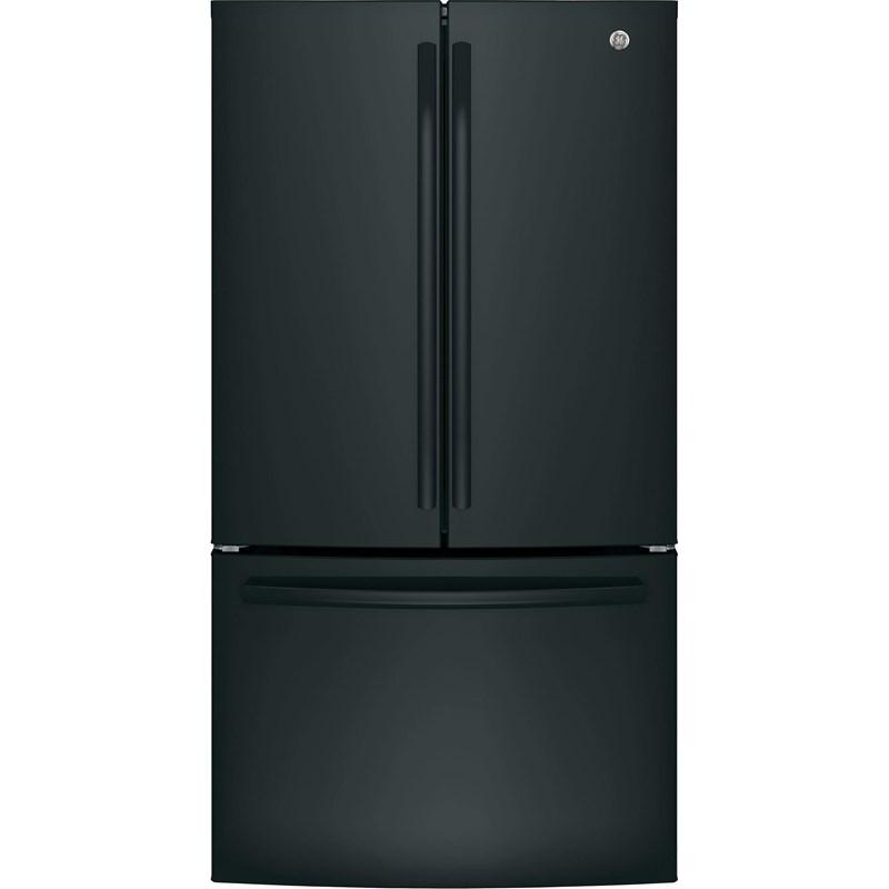 36-inch, 27 cu.ft. Freestanding French 3-Door Refrigerator with Internal Water Dispenser (GNE27JGMBB)