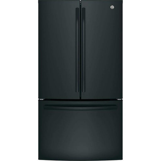 36-inch, 27 cu.ft. Freestanding French 3-Door Refrigerator with Internal Water Dispenser (GNE27JGMBB)