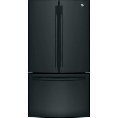 36-inch, 27 cu.ft. Freestanding French 3-Door Refrigerator with Internal Water Dispenser (GNE27JGMWW)