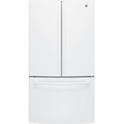 36-inch, 27 cu.ft. Freestanding French 3-Door Refrigerator with Internal Water Dispenser (GNE27JGMWW)