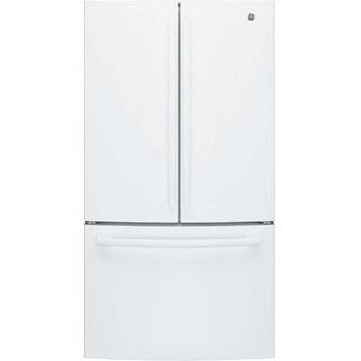 36-inch, 27 cu. ft. French 3-Door Refrigerator with Internal Water Dispenser (GNE27JYMFS)