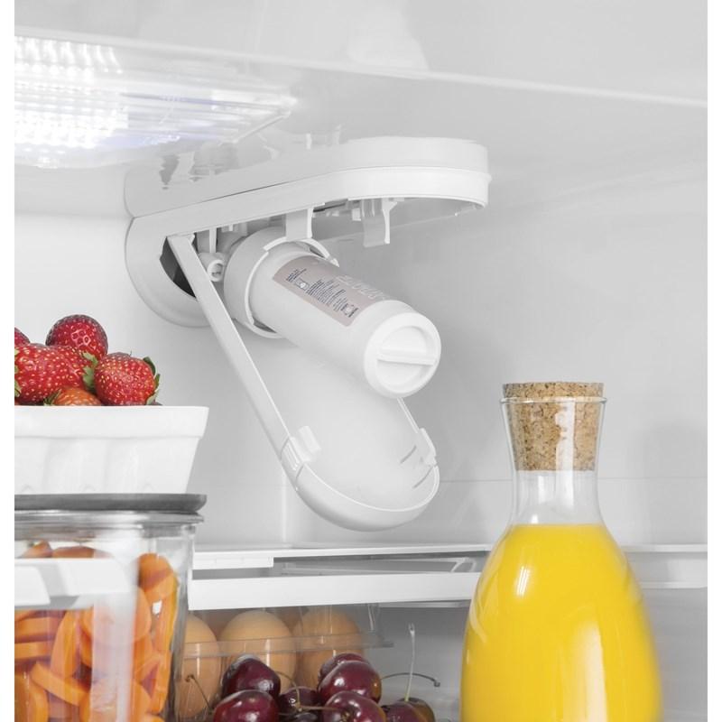 36-inch, 27 cu.ft. Freestanding French 3-Door Refrigerator with Internal Water Dispenser (GNE27JGMWW)