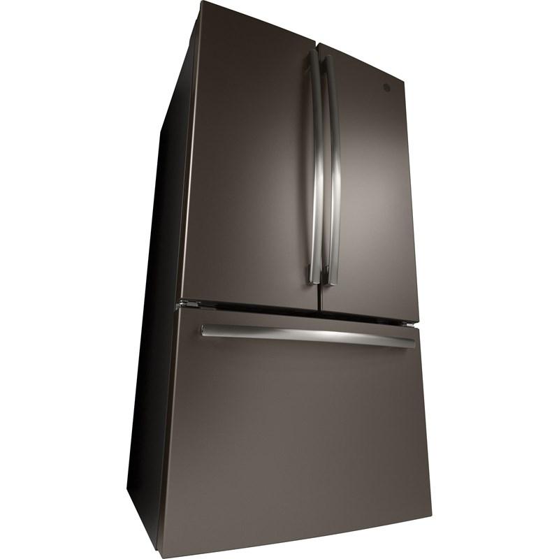 36-inch, 27 cu.ft. Freestanding French 3-Door Refrigerator with Internal Water Dispenser (GNE27JMMES)