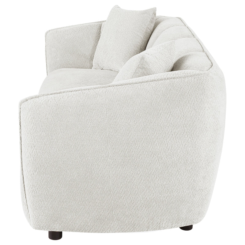 Aleisha Chenille Upholstered Sofa Mustard Yellow