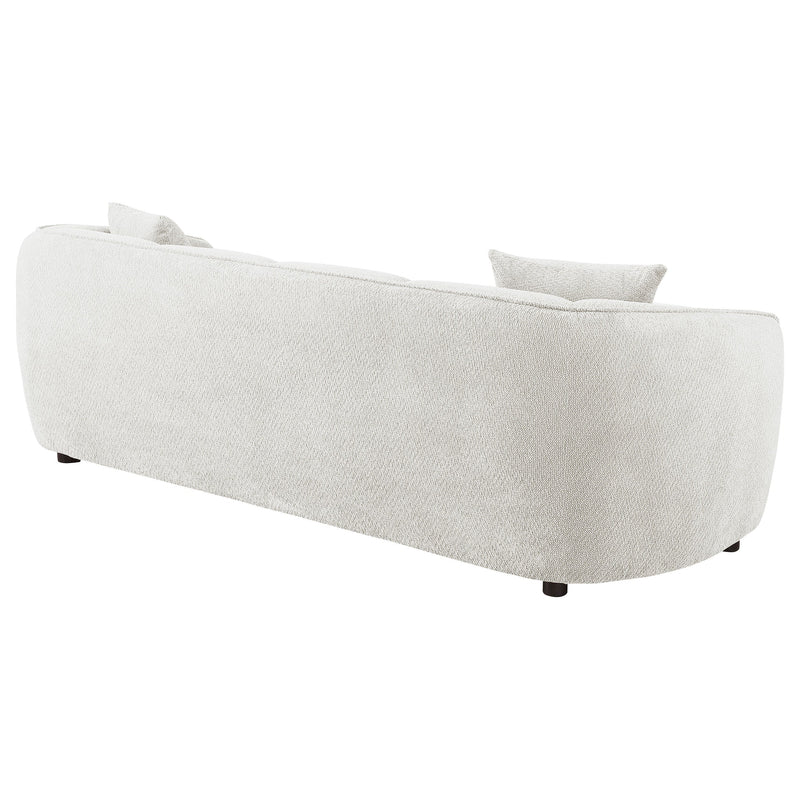 Aleisha Chenille Upholstered Sofa Mustard Yellow