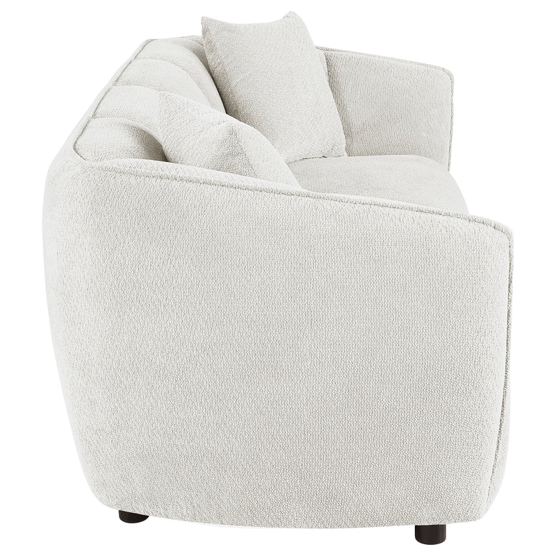 Aleisha Chenille Upholstered Sofa Mustard Yellow