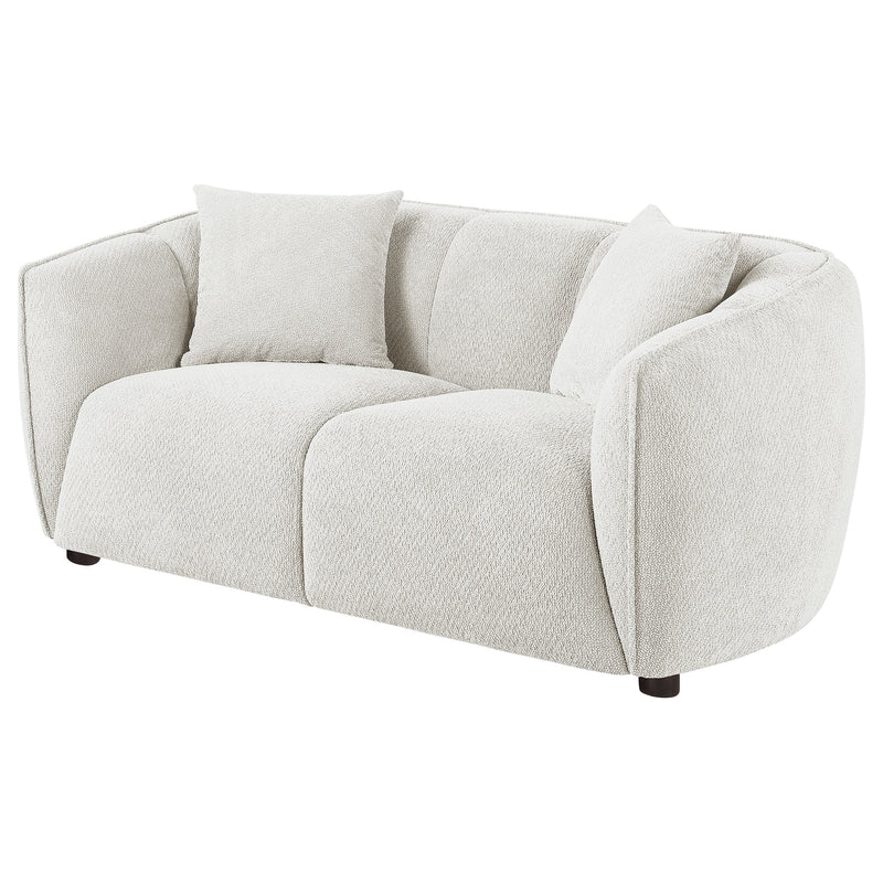 Aleisha Chenille Upholstered Loveseat Mustard Yellow