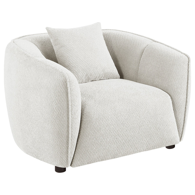 Aleisha Chenille Upholstered Accent Chair Mustard Yellow