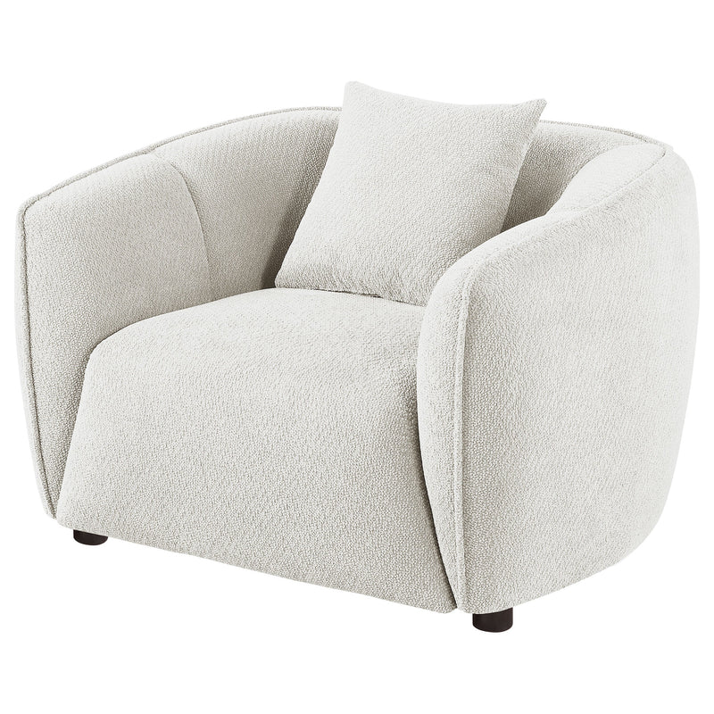 Aleisha Chenille Upholstered Accent Chair Mustard Yellow
