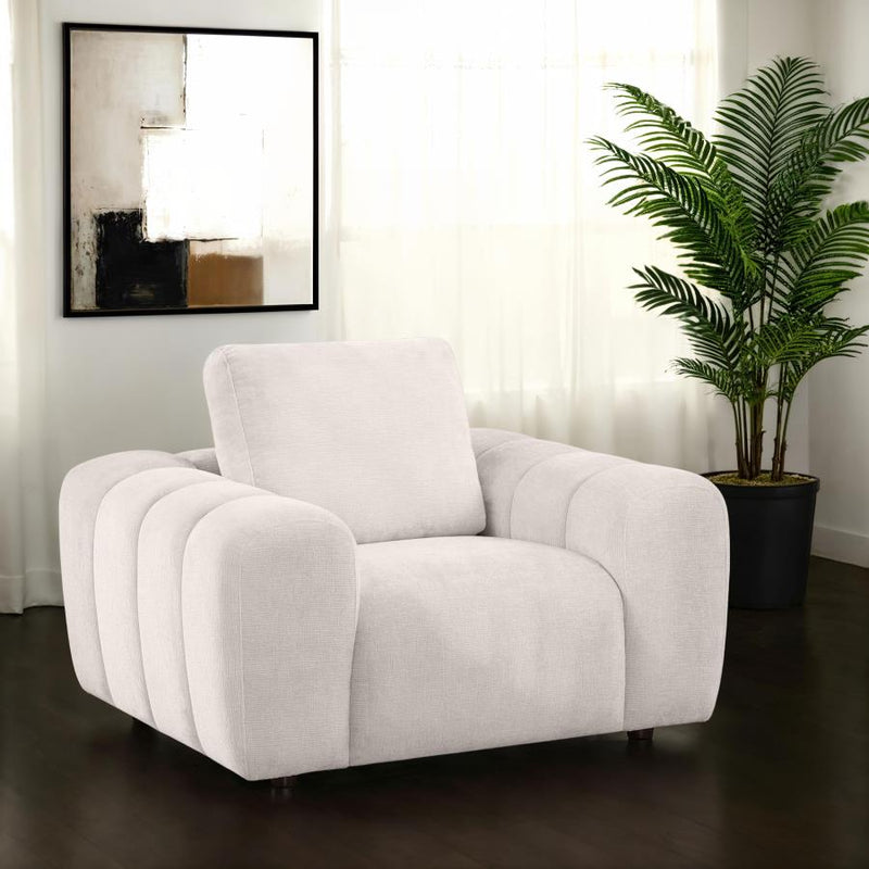 Burnett Chenille Upholstered Accent Chair
