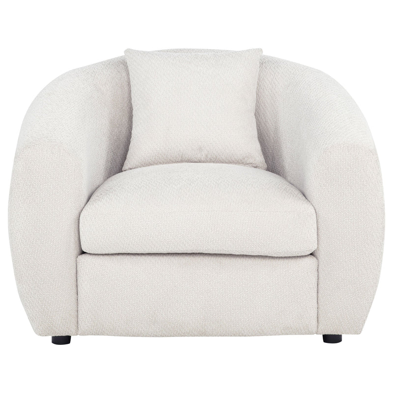 Isabella Fabric Upholstered Accent Chair Sand