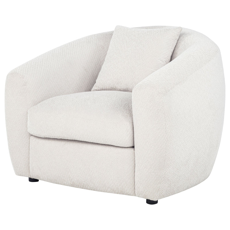 Isabella Fabric Upholstered Accent Chair Sand