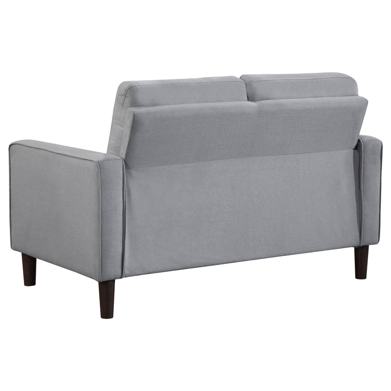 Bowen Upholstered Track Arm Tufted Loveseat