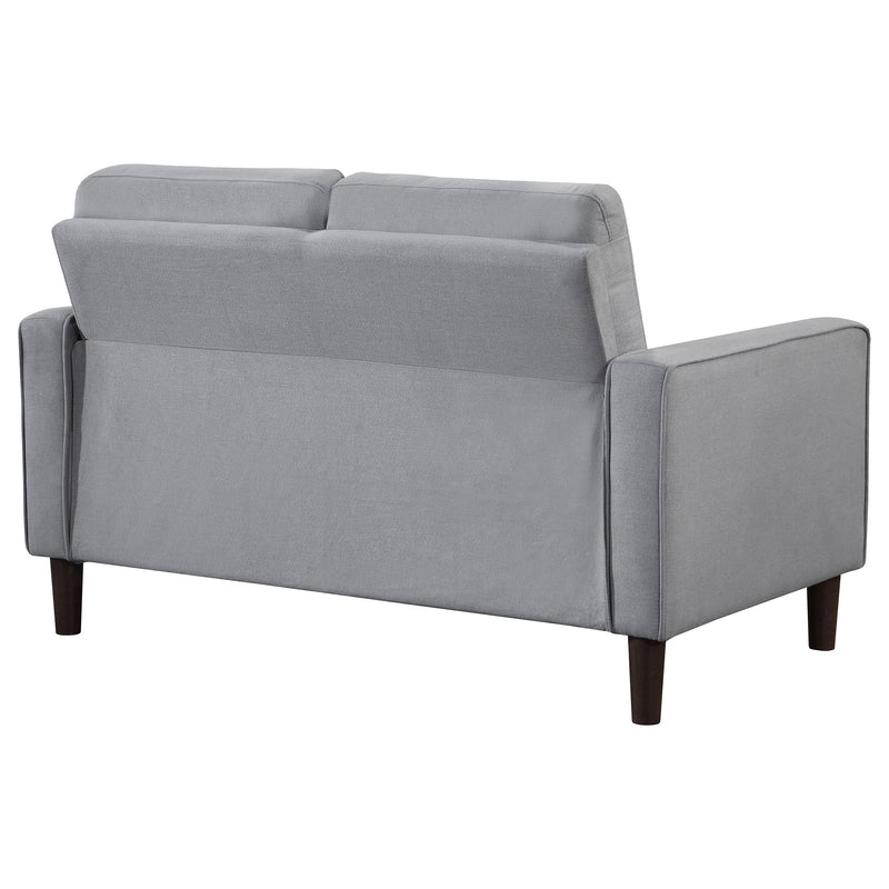 Bowen Upholstered Track Arm Tufted Loveseat
