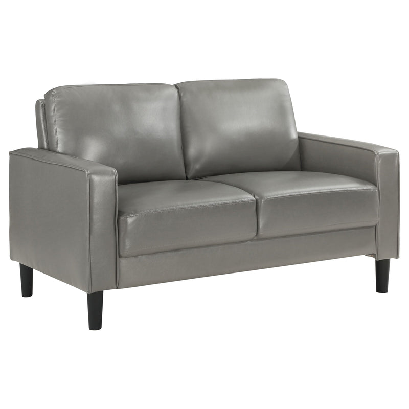 Ruth Upholstered Track Arm Loveseat