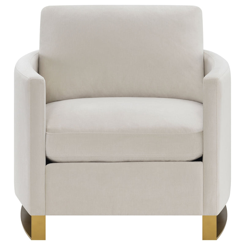 Corliss Velvet Upholstered Sofa Set