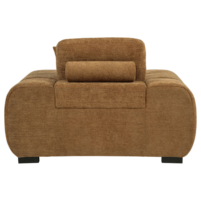 Octavia Upholstered Track Arm Accent Chair