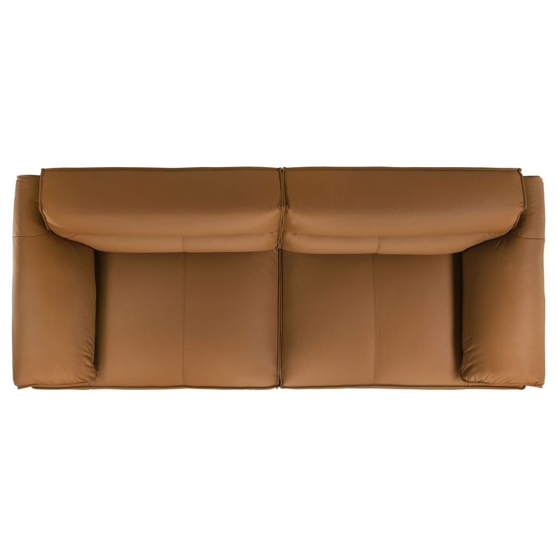 Buxton Leather Upholstered Sofa Set