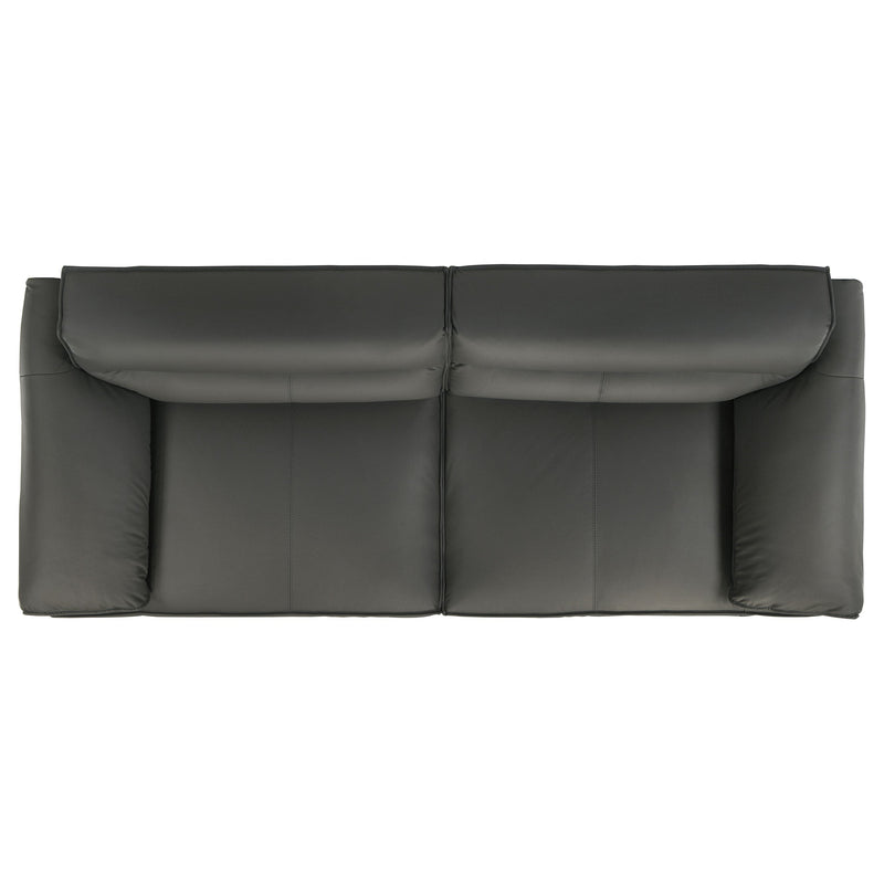 Buxton Leather Upholstered Sofa Set