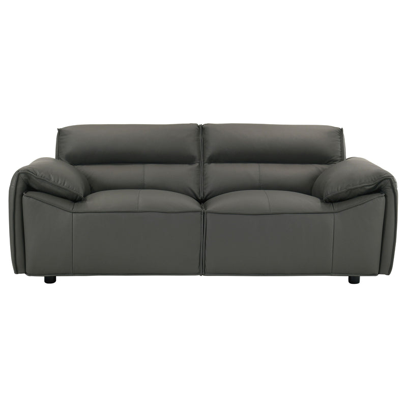 Buxton Leather Upholstered Sofa Set