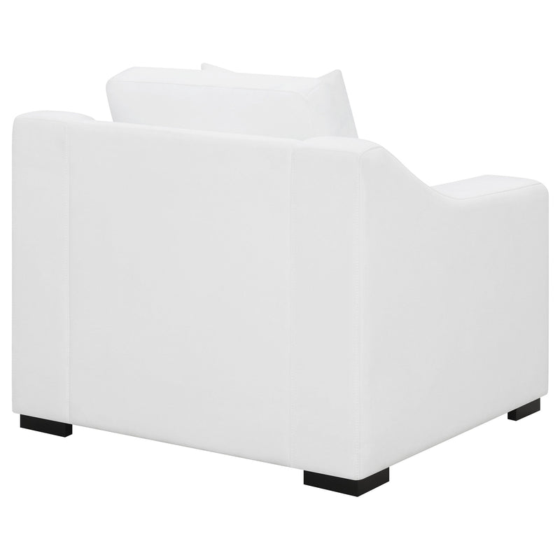 Ashlyn Upholstered Sloped Arm Accent Chair