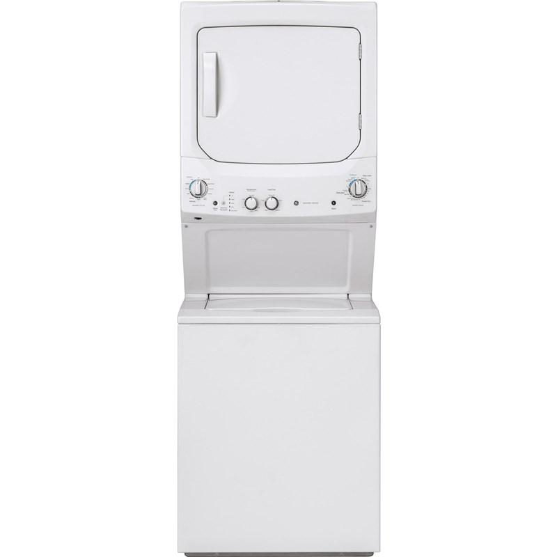 Stacked Washer/Dryer Electric Laundry Center (GUV27ESSMWW)