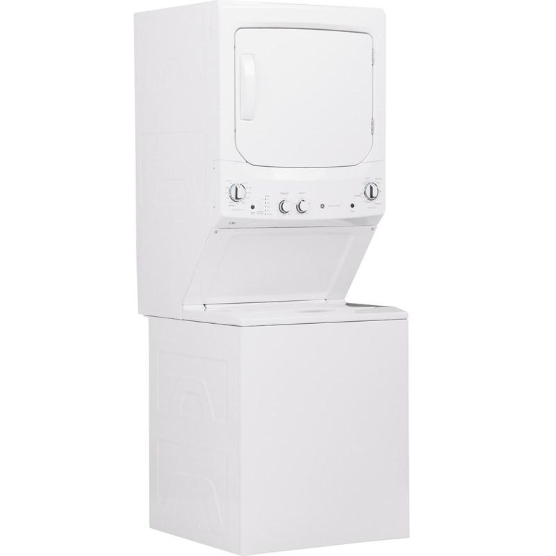 Stacked Washer/Dryer Electric Laundry Center (GUV27ESSMWW)