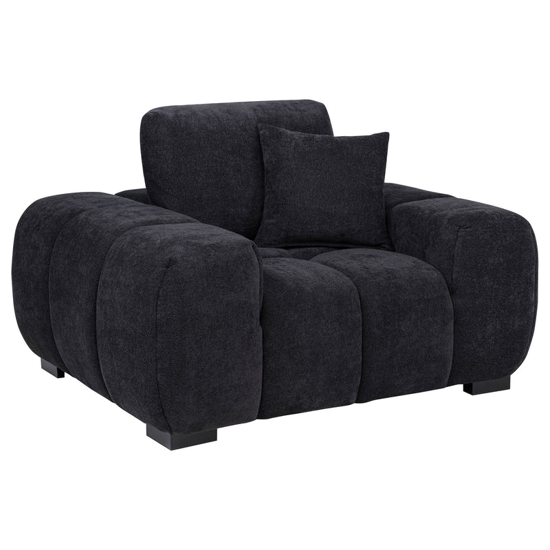 Octavia Upholstered Track Arm Accent Chair