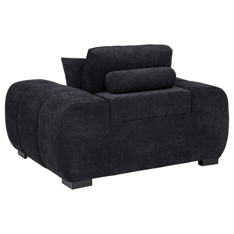 Octavia Upholstered Track Arm Accent Chair