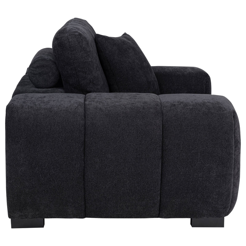 Octavia Upholstered Track Arm Accent Chair